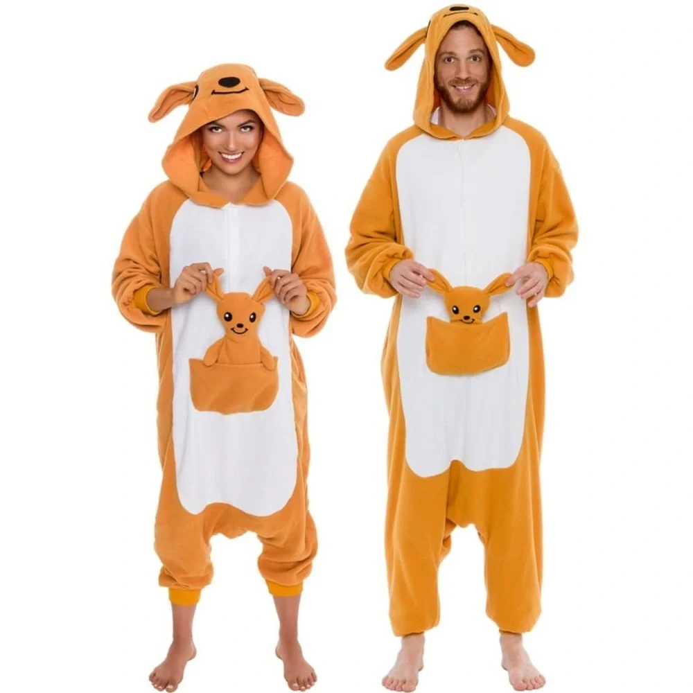 Funziez Kangaroo Adult Plush Onesie Costume